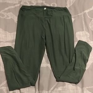 TC olive leggings